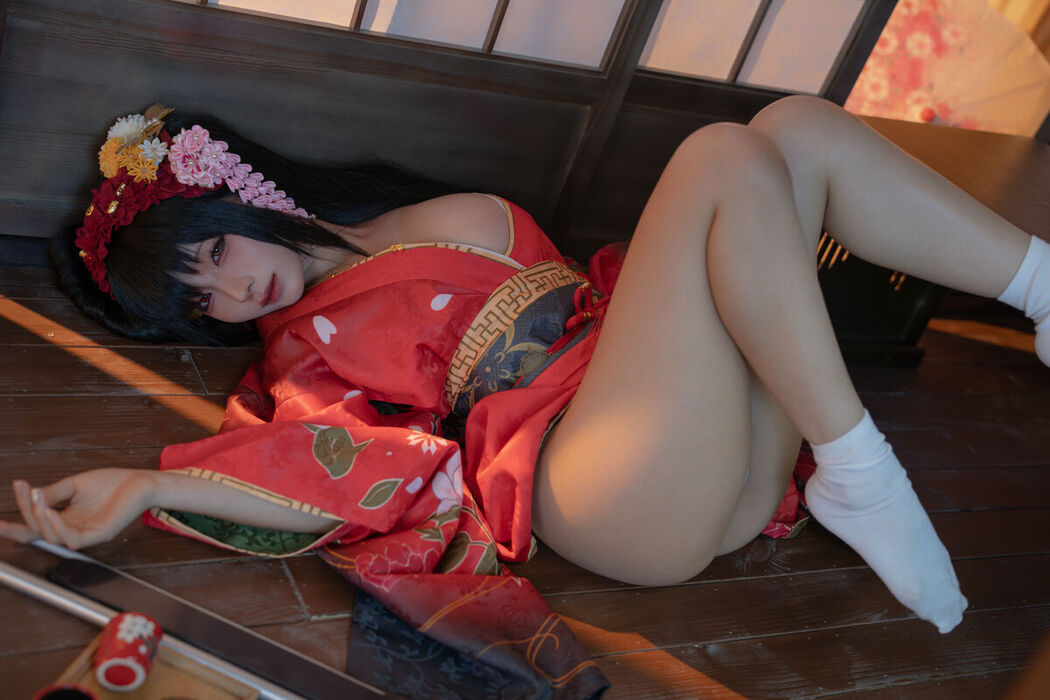 Coser@蠢沫沫 – 狂三和服cos Part2