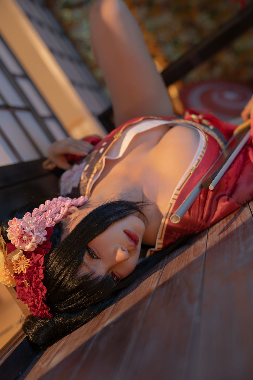 Coser@蠢沫沫 – 狂三和服cos Part2