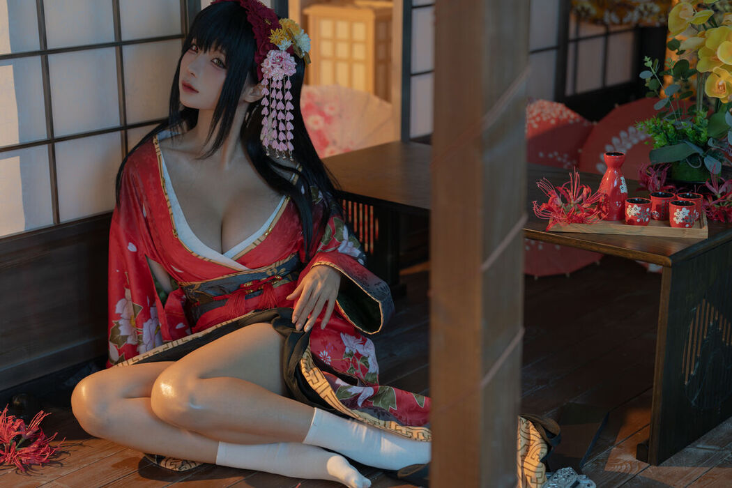Coser@蠢沫沫 – 狂三和服cos Part2
