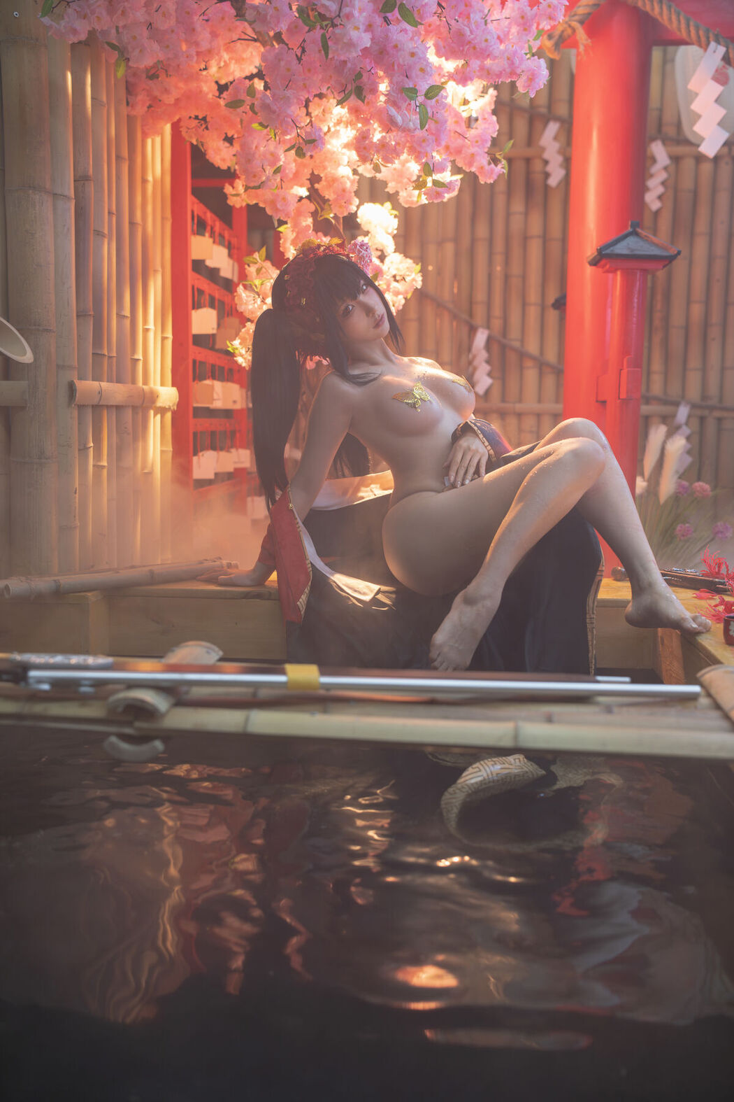 Coser@蠢沫沫 – 狂三和服cos Part1