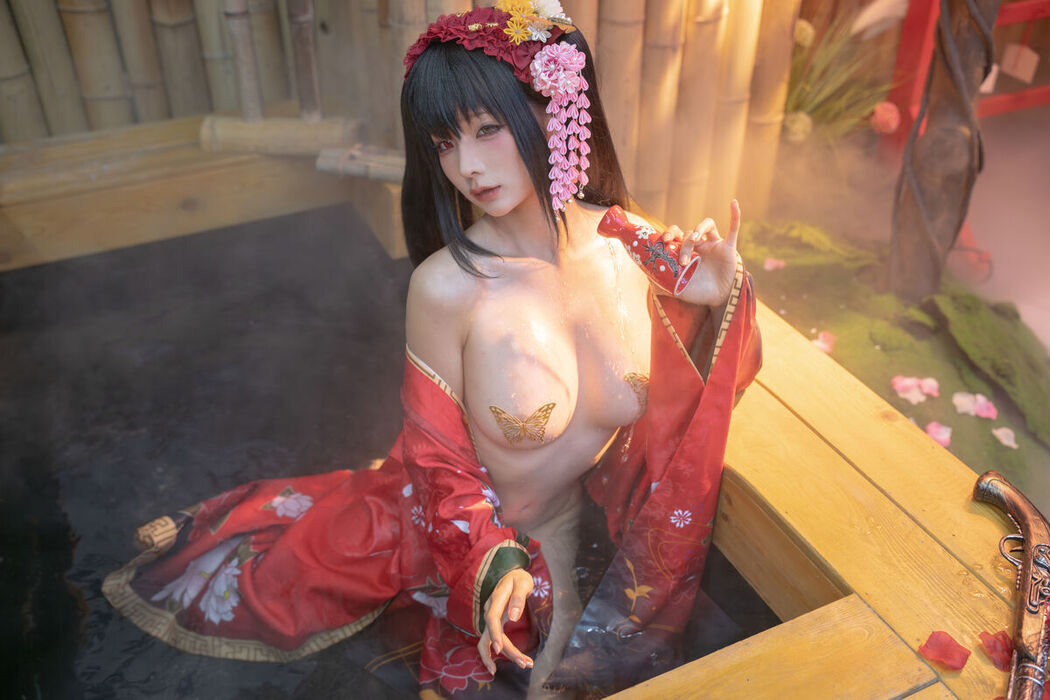 Coser@蠢沫沫 – 狂三和服cos Part1