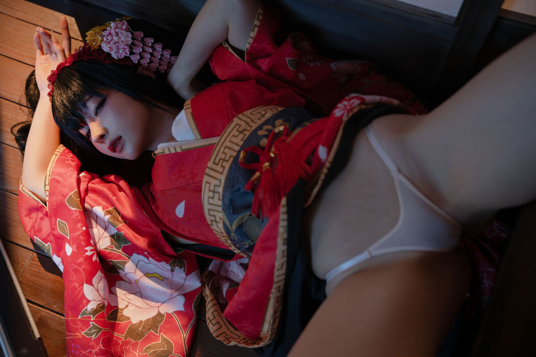 Coser@蠢沫沫 – 狂三和服cos Part2