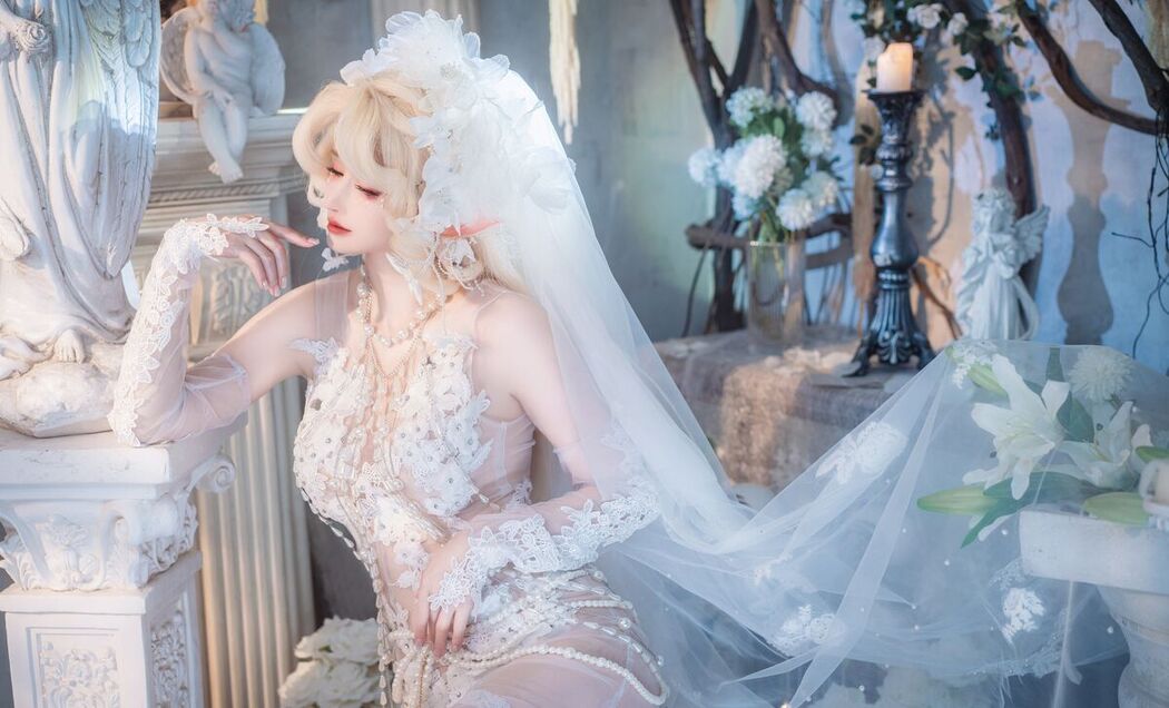 Coser@鹿八岁 NO.48 妖精の花嫁