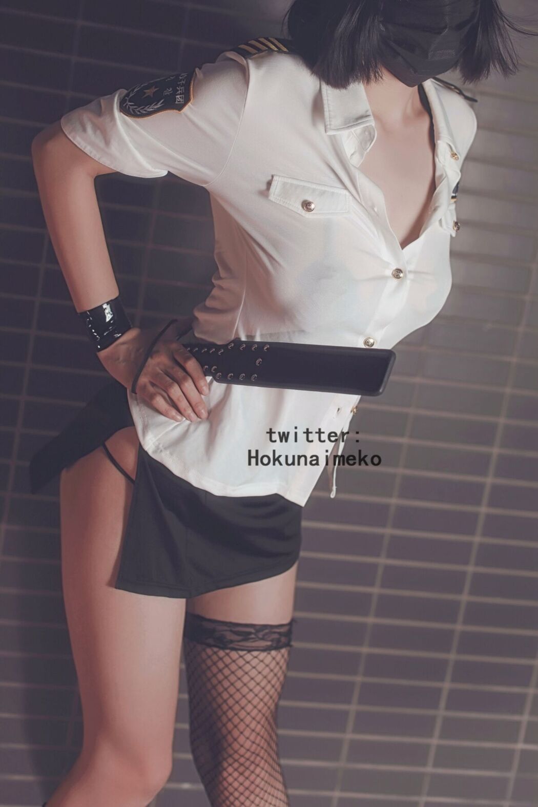 Coser@北乃芽子写真 Hokunaimeko – 黑暗的门卫
