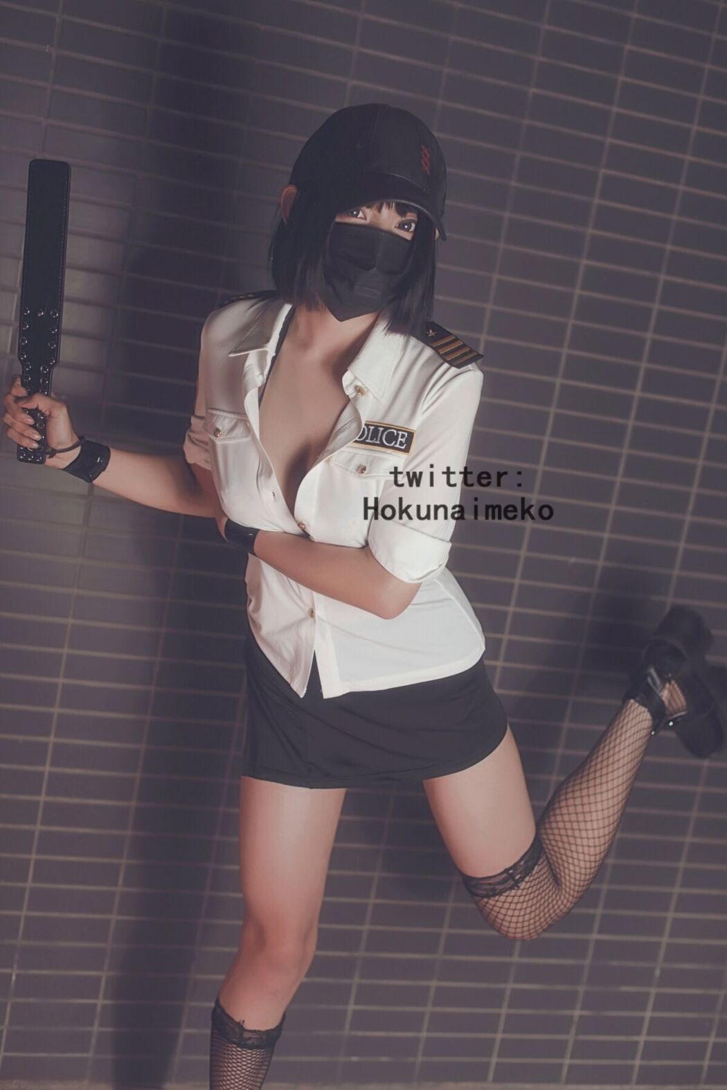Coser@北乃芽子写真 Hokunaimeko – 黑暗的门卫