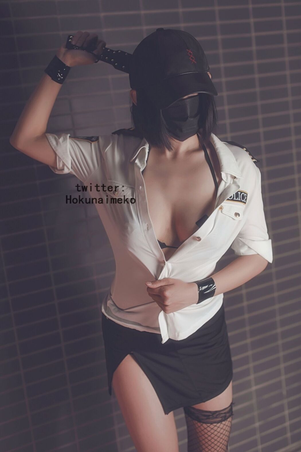 Coser@北乃芽子写真 Hokunaimeko – 黑暗的门卫