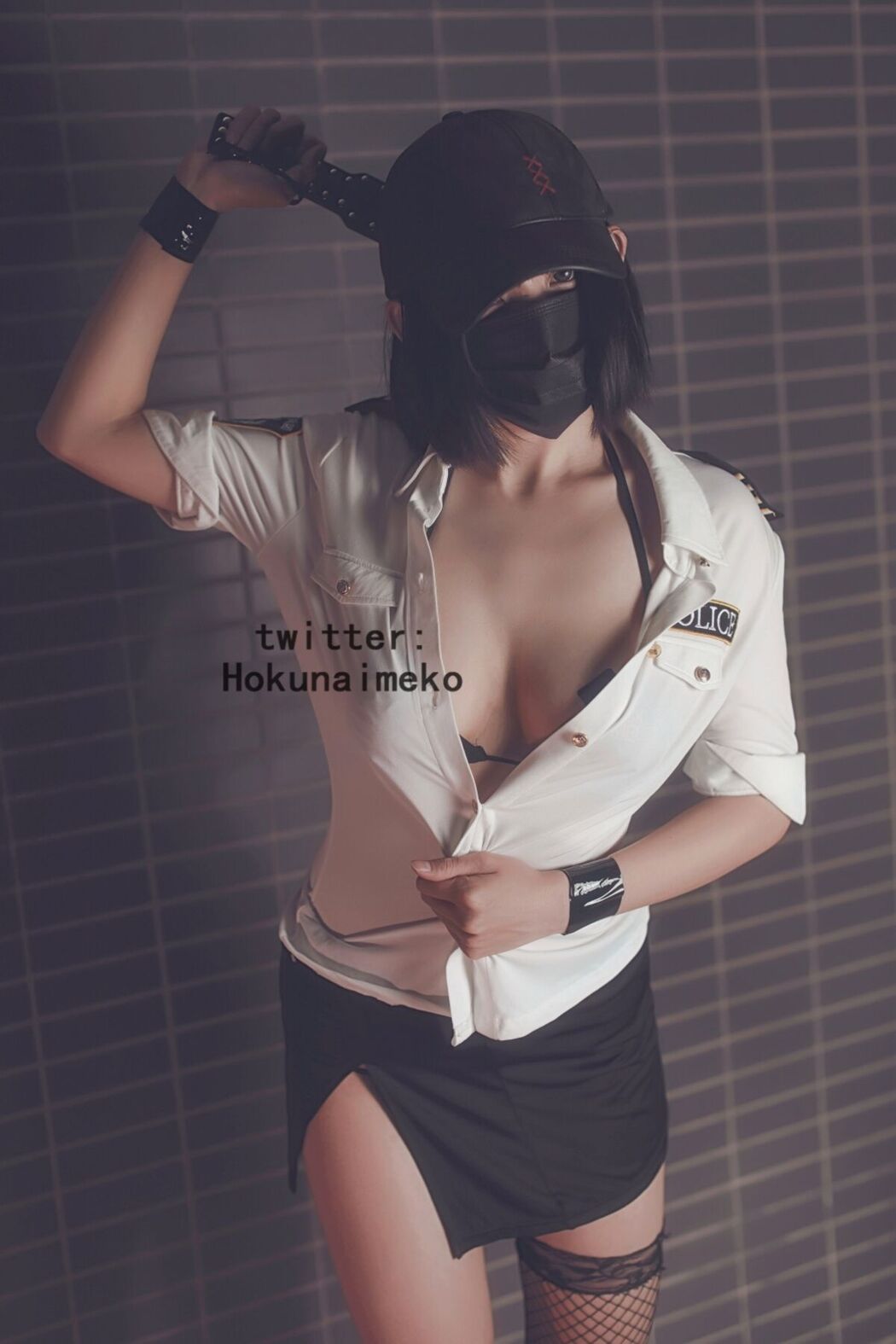 Coser@北乃芽子写真 Hokunaimeko – 黑暗的门卫