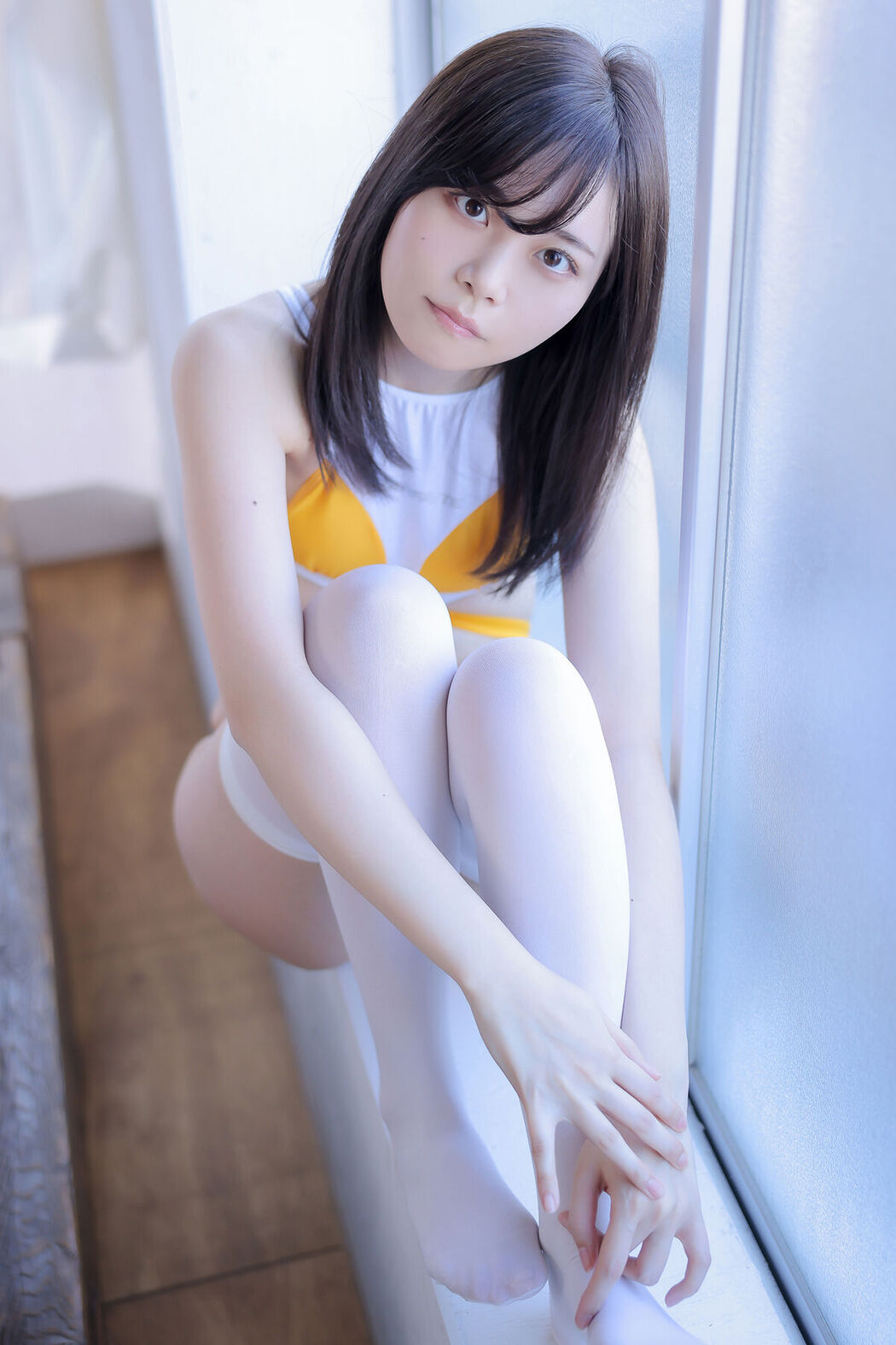Coser@姫綺みみこ Mimiko Hinaki – 濡色競泳 Part1 Cover Photo