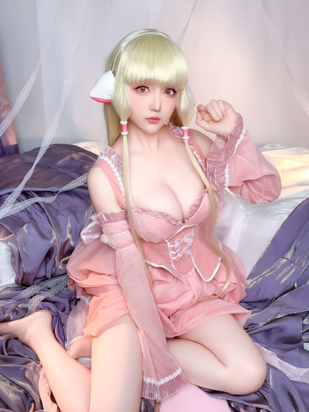 Coser@星之迟迟 – 2024年05月计划A 人形电脑天使心 小叽