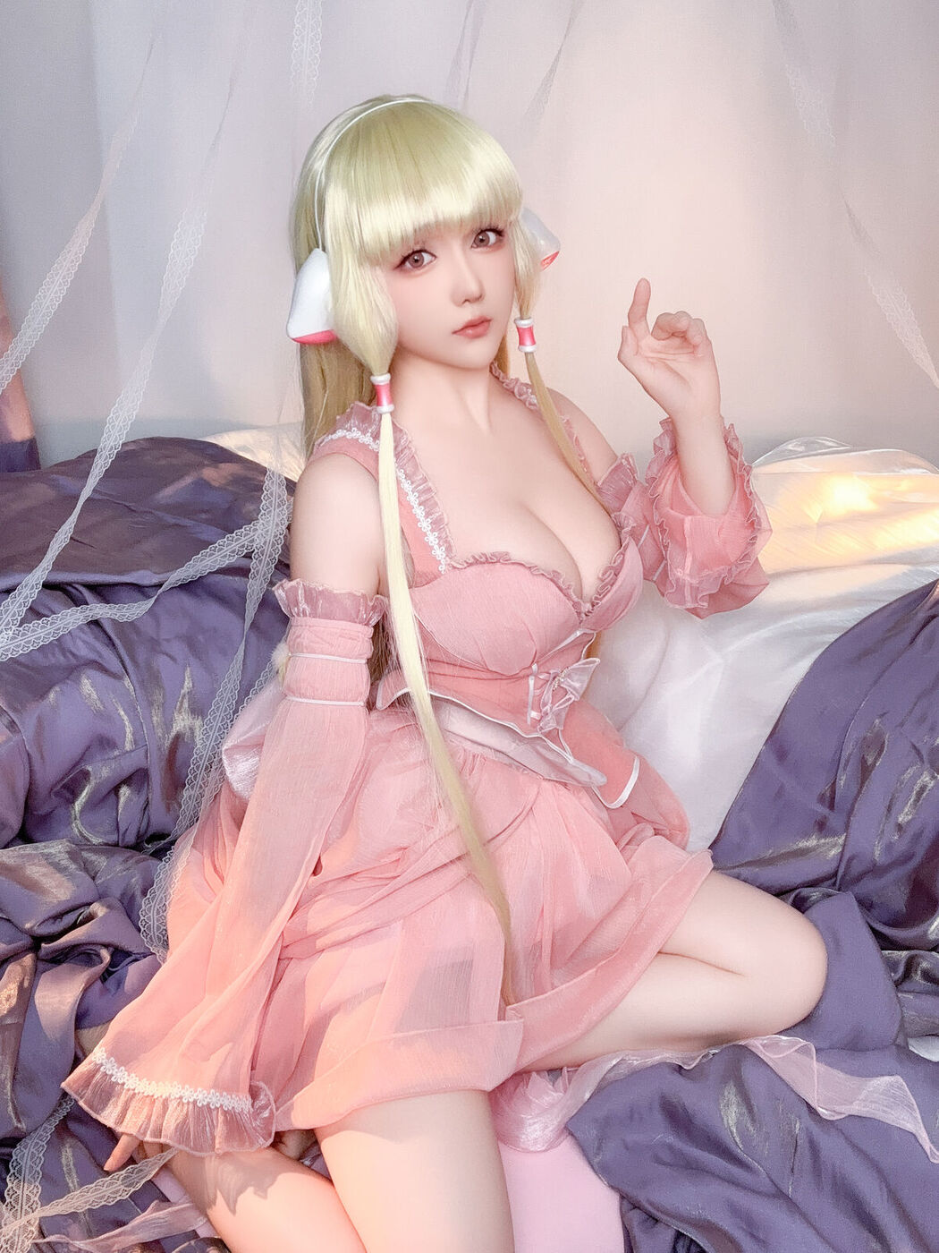 Coser@星之迟迟 – 2024年05月计划A 人形电脑天使心 小叽