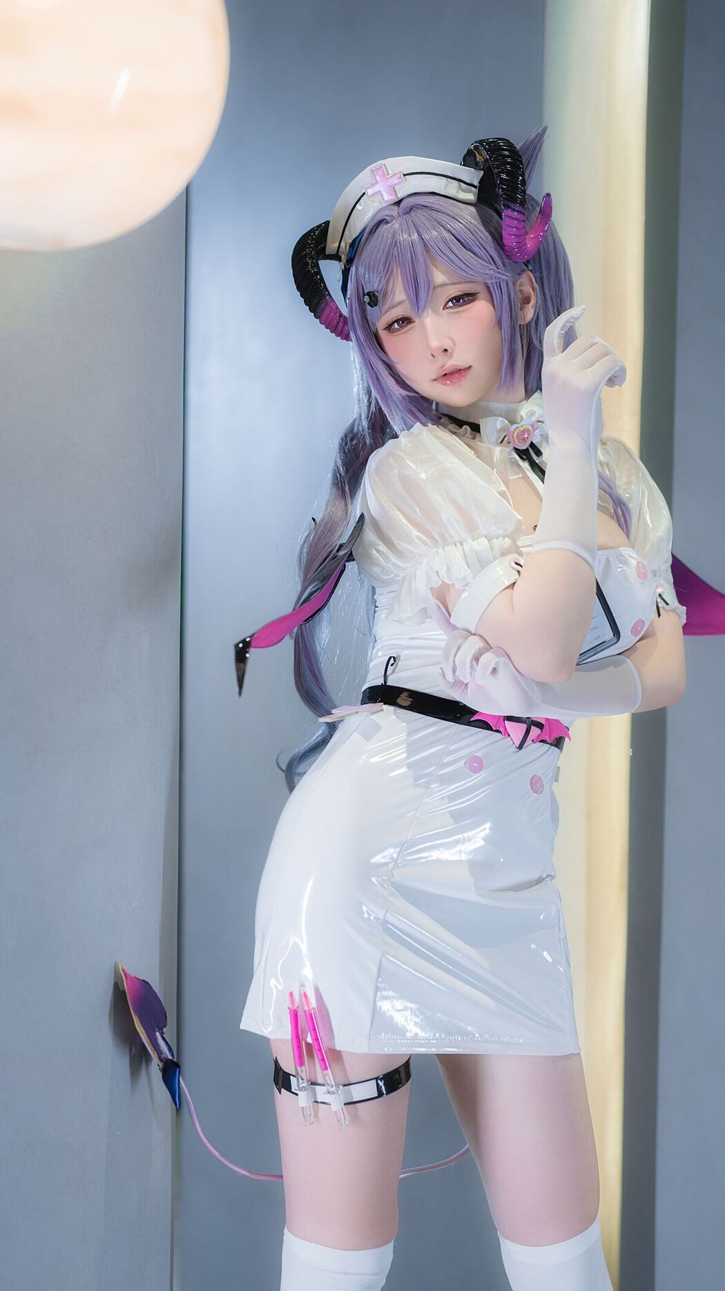 Coser@樱梨梨Eriri No.009 刻晴魅魔护士