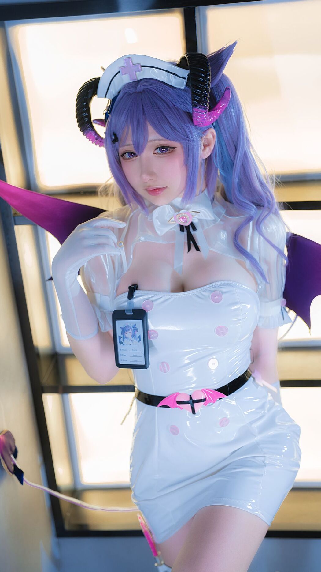 Coser@樱梨梨 – 刻晴魅魔护士