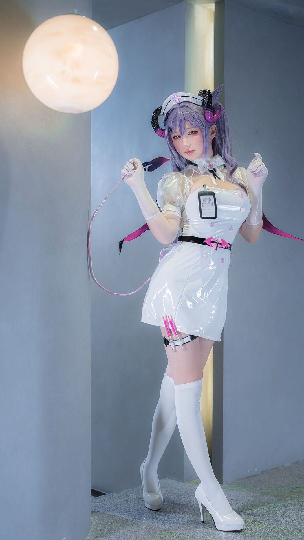 Coser@樱梨梨Eriri No.009 刻晴魅魔护士