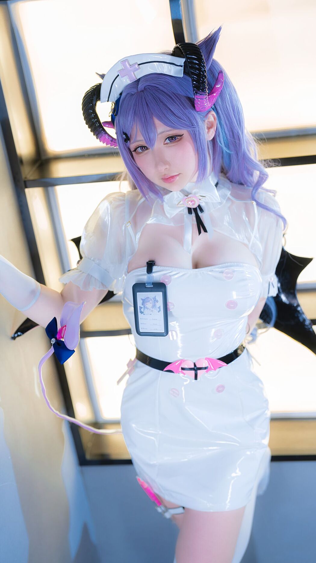 Coser@樱梨梨Eriri No.009 刻晴魅魔护士