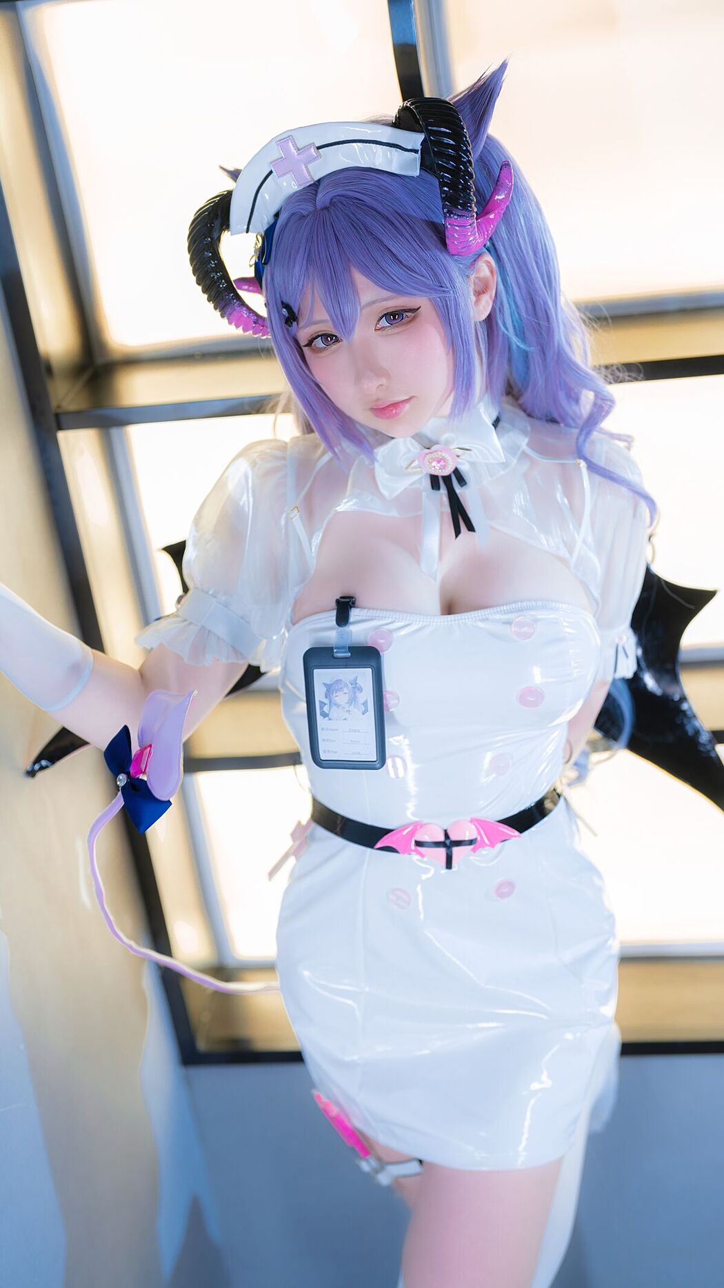 Coser@樱梨梨 – 刻晴魅魔护士