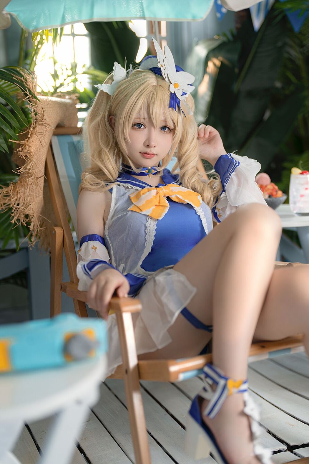 Coser@樱梨梨 – 芭芭拉泳装