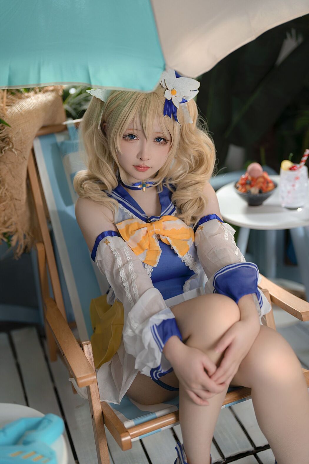 Coser@樱梨梨 – 芭芭拉泳装