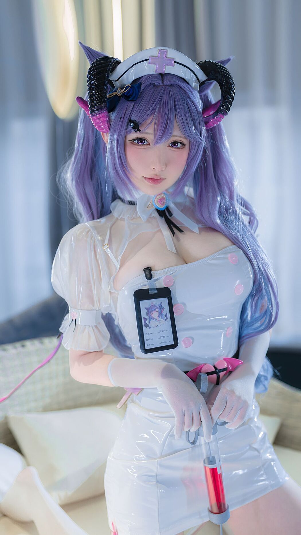 Coser@樱梨梨 – 刻晴魅魔护士