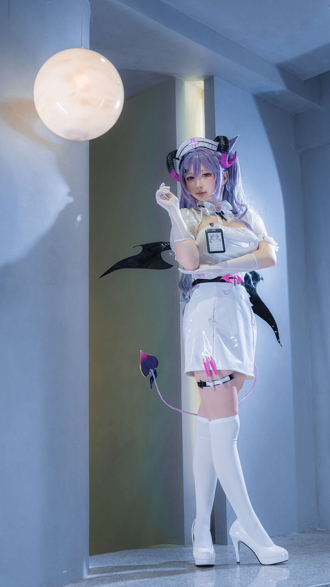 Coser@樱梨梨 – 刻晴魅魔护士