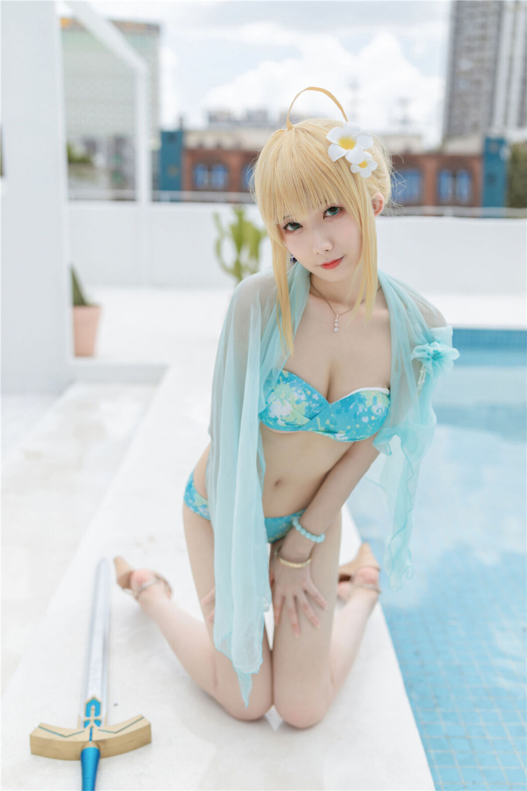 Coser@封疆疆v – 阿尔托莉雅·潘德拉贡 泳装