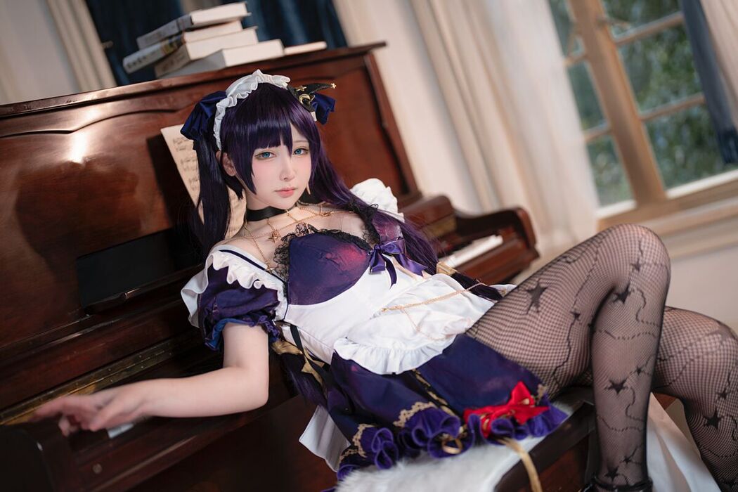 Coser@樱梨梨 – 莫娜女仆