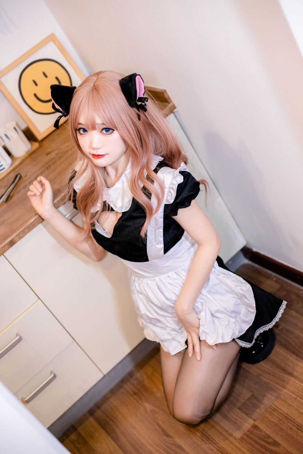 Coser@神沢永莉 – 厨房短款女仆
