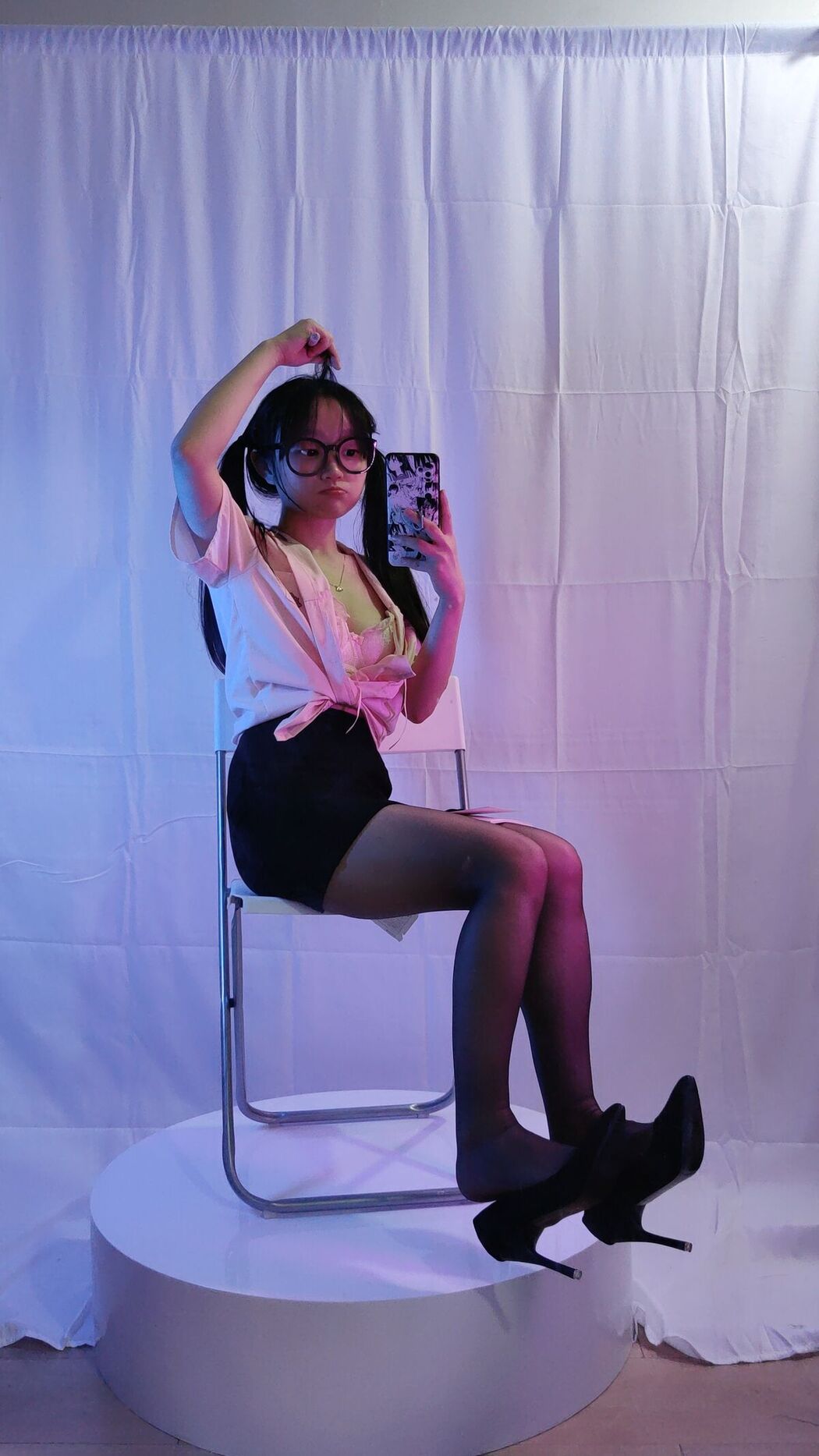 Coser@神沢永莉 – 双马尾黑丝班主任