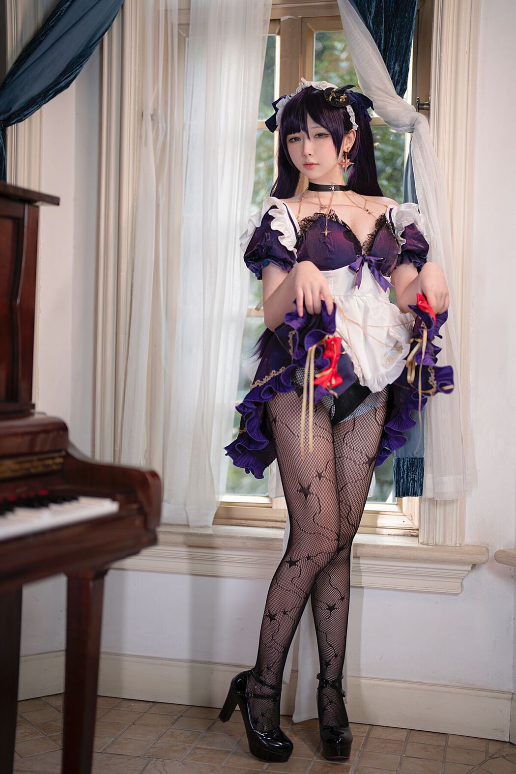 Coser@樱梨梨 – 莫娜女仆