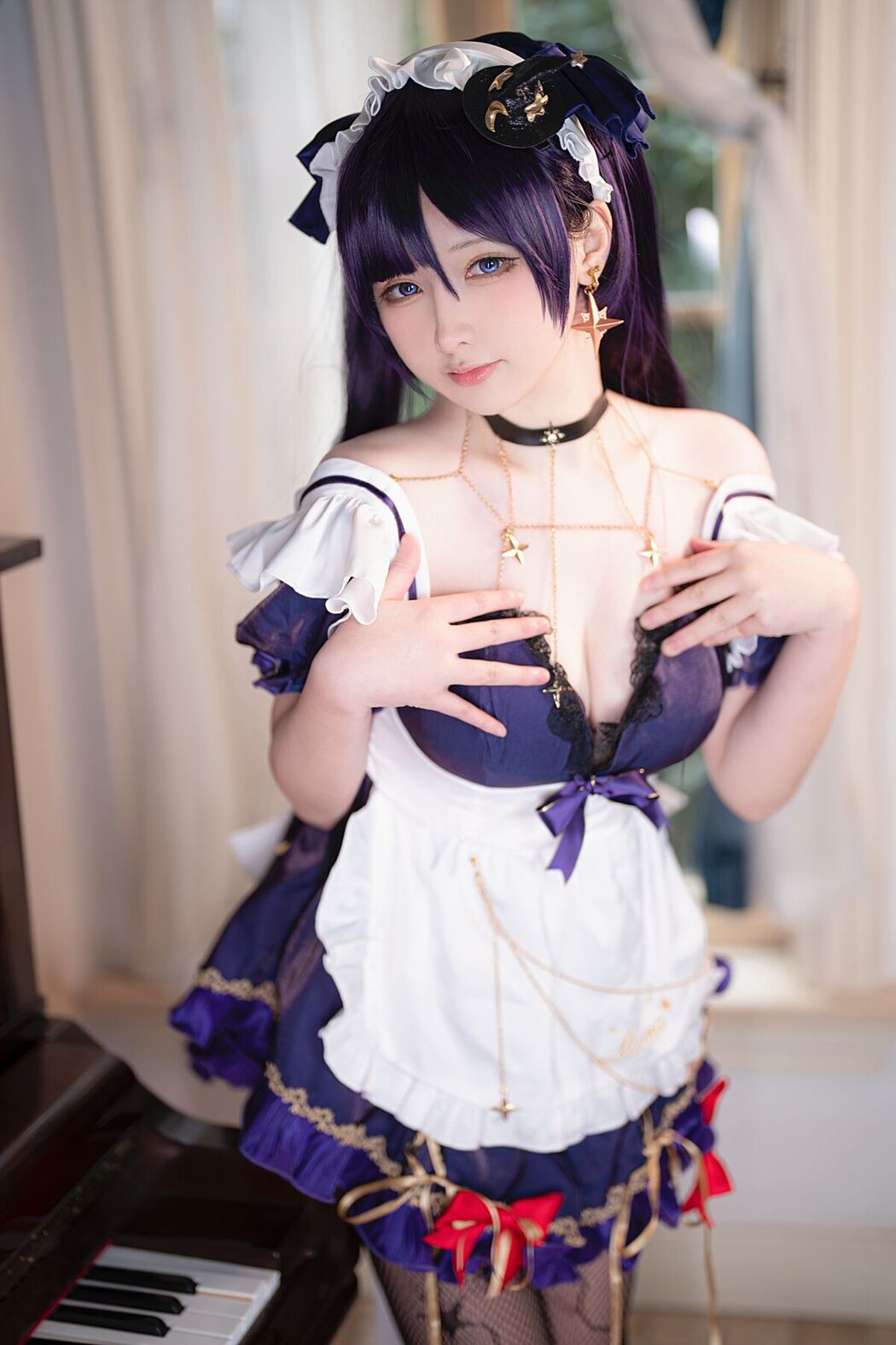 Coser@樱梨梨 – 莫娜女仆