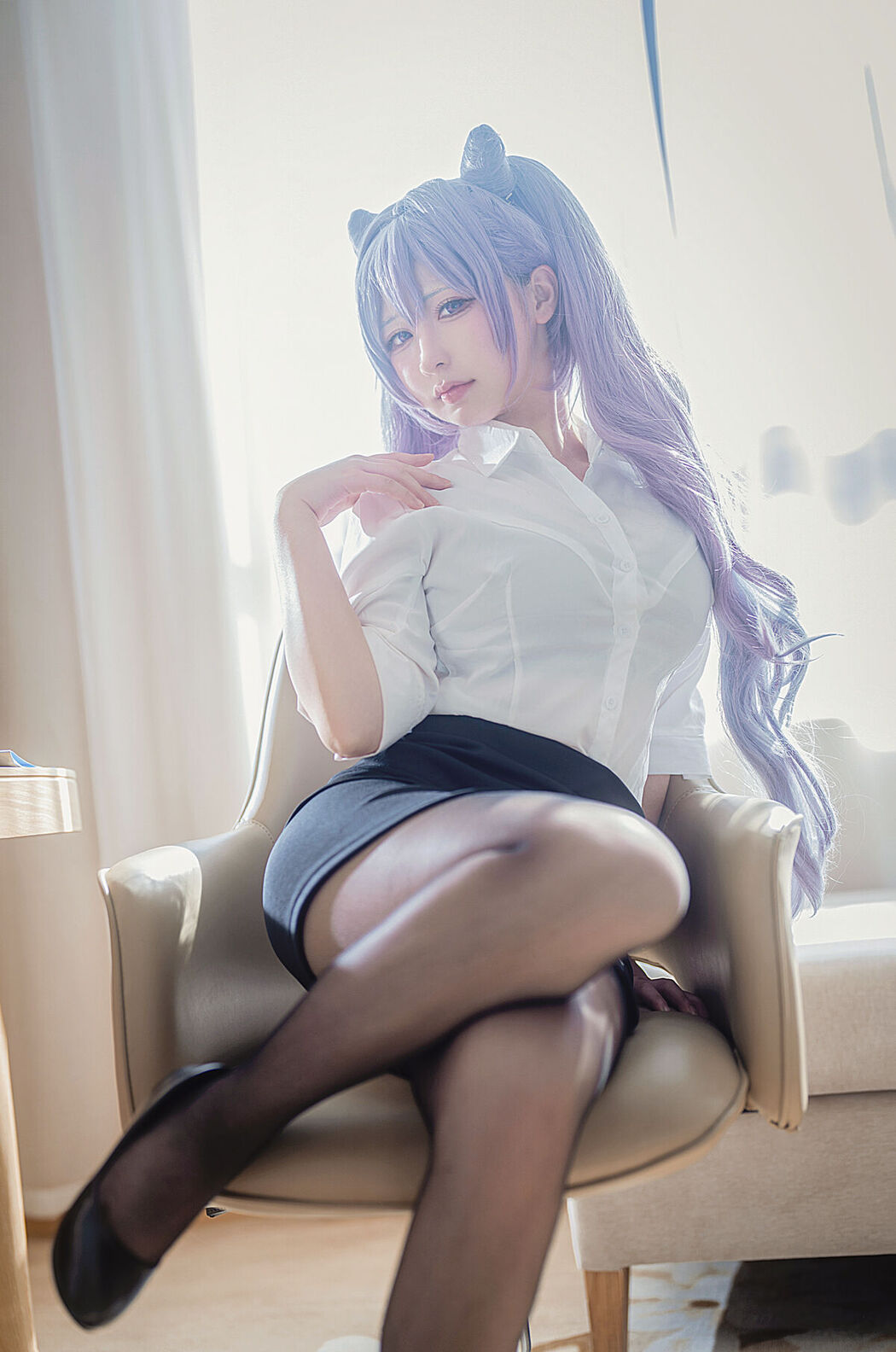 Coser@樱梨梨 – 刻晴秘书