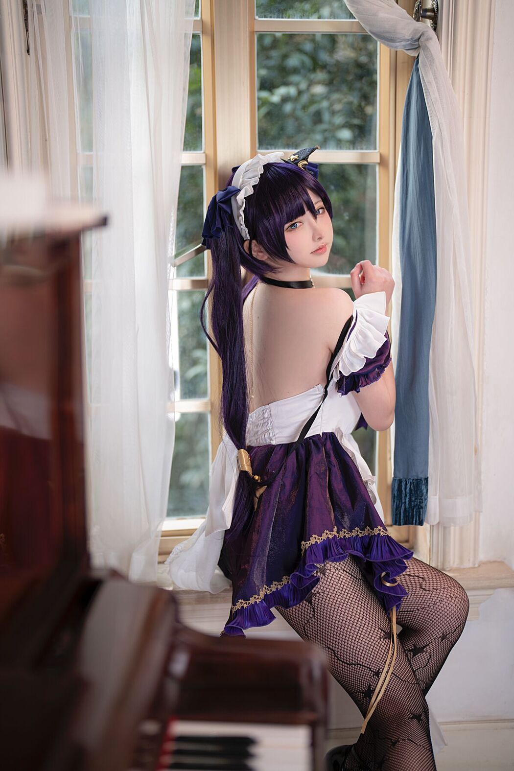 Coser@樱梨梨 – 莫娜女仆