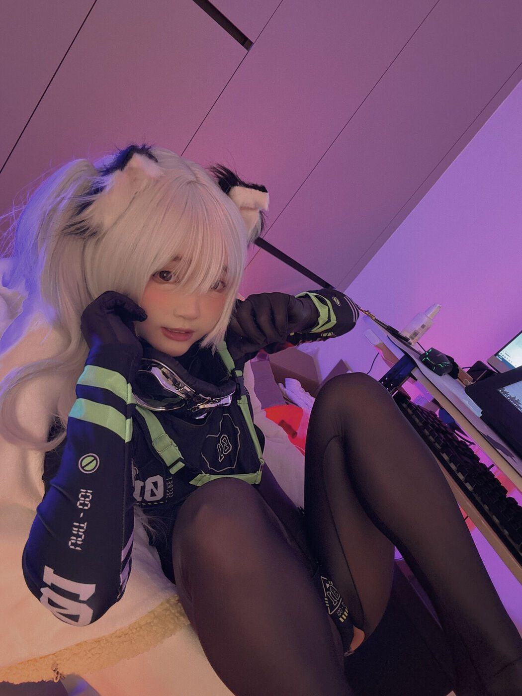 Coser@神沢永莉 – 电子猫猫宠物