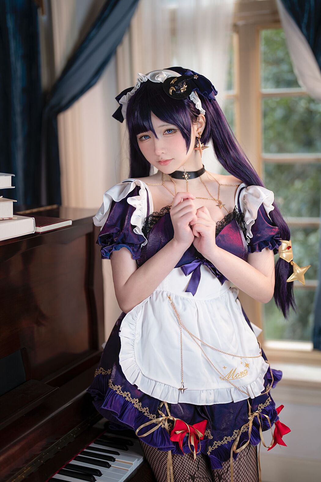 Coser@樱梨梨 – 莫娜女仆