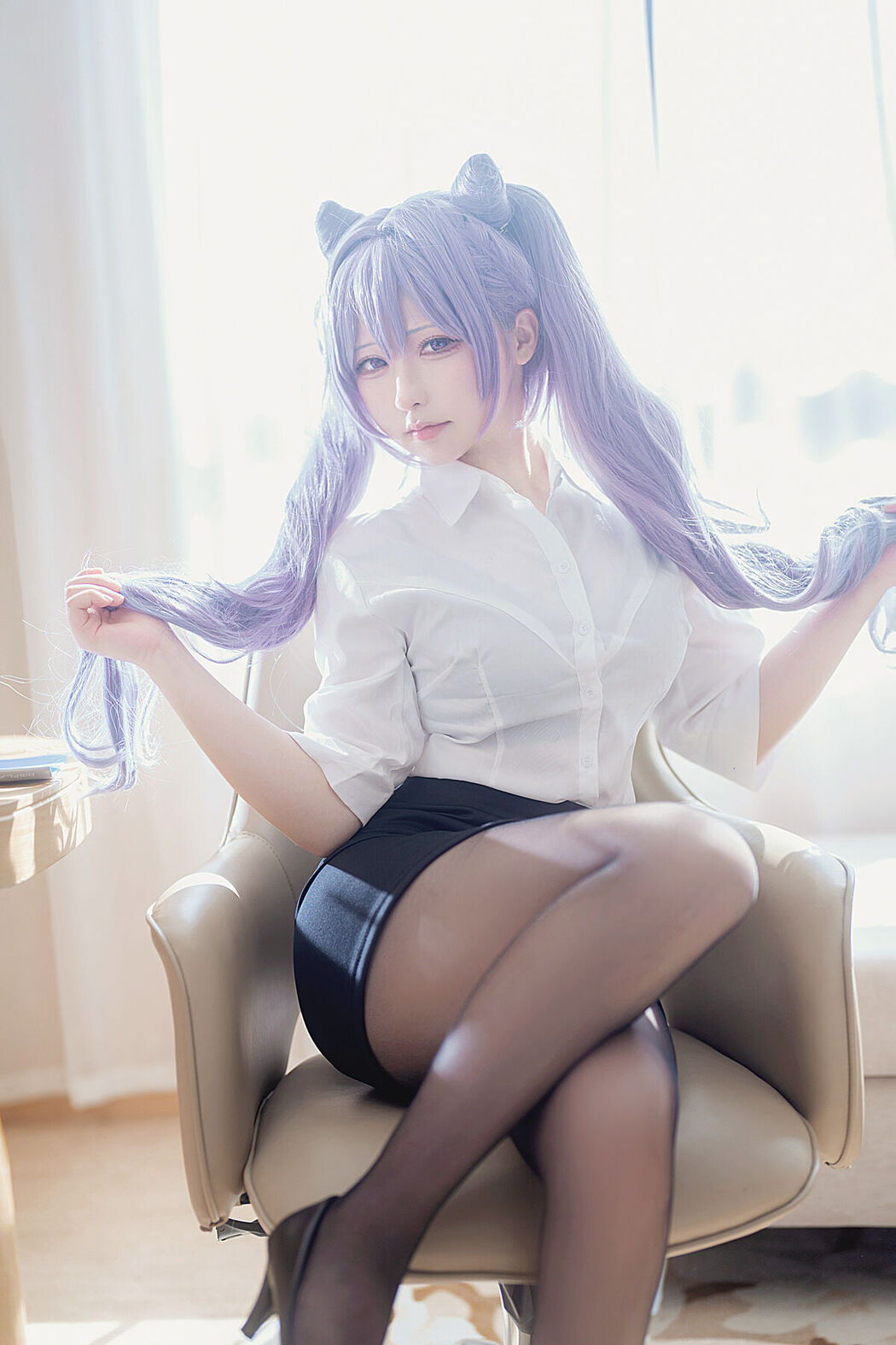 Coser@樱梨梨 – 刻晴秘书