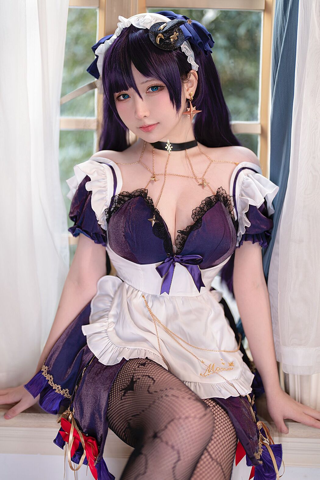 Coser@樱梨梨 – 莫娜女仆