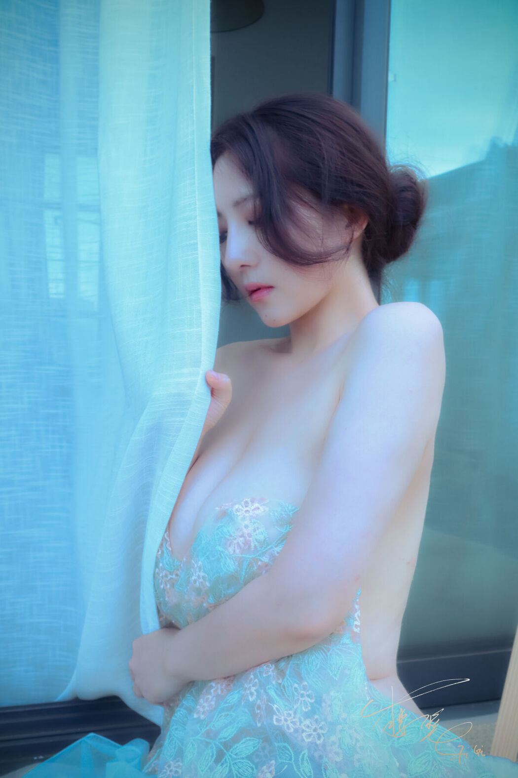 Coser@樱晚gigi – 蓝色梦幻