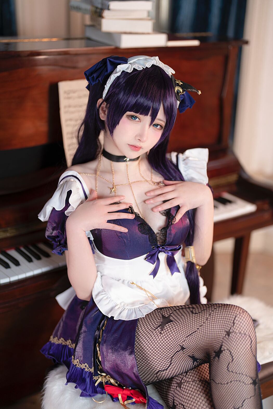 Coser@樱梨梨 – 莫娜女仆