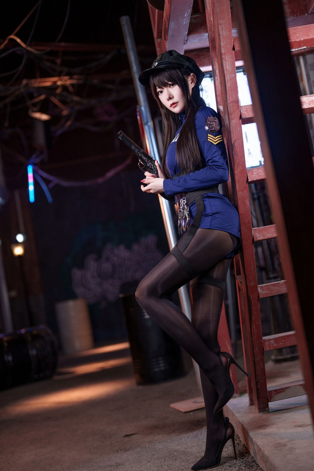 Coser@香草喵露露 &#8211; 2023年11月舰长 女警