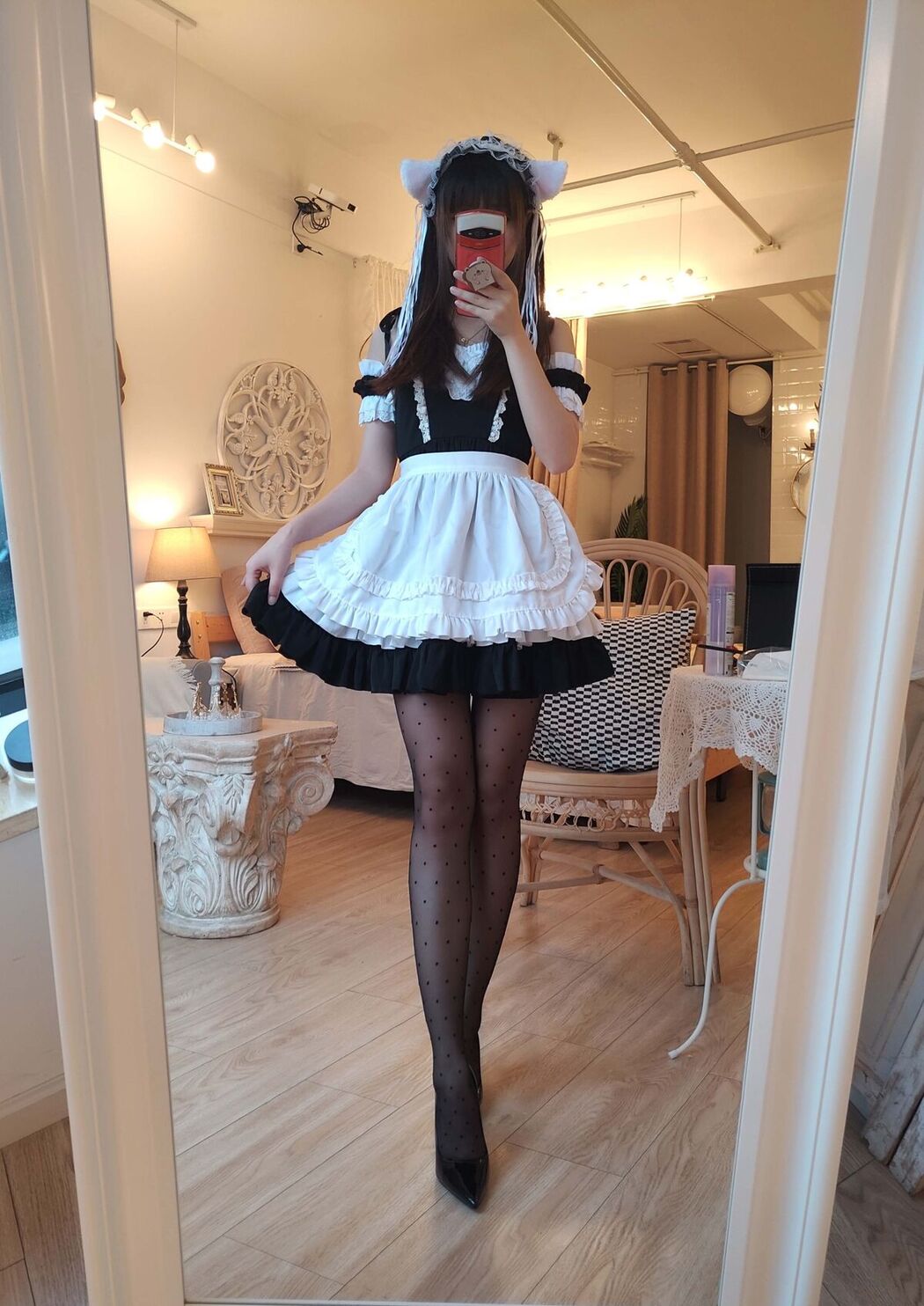 Coser@雪琪SAMA &#8211; 对镜女仆