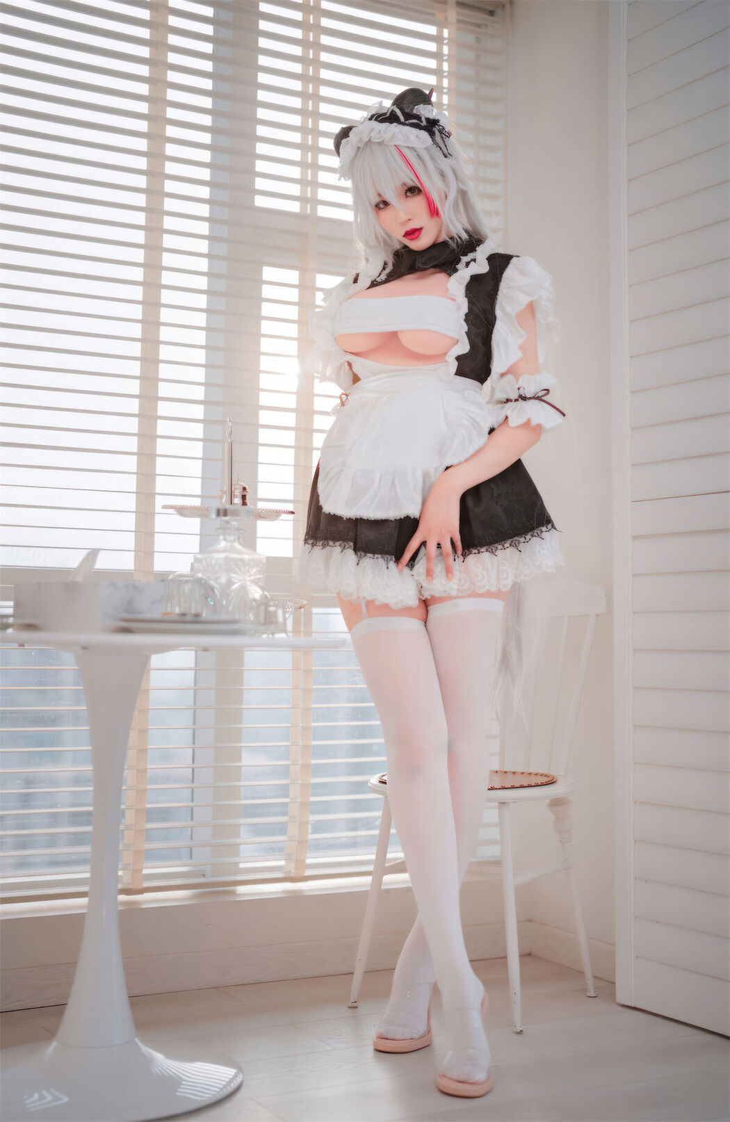 Coser@轩萧学姐 – 碧蓝航线 埃吉尔女仆
