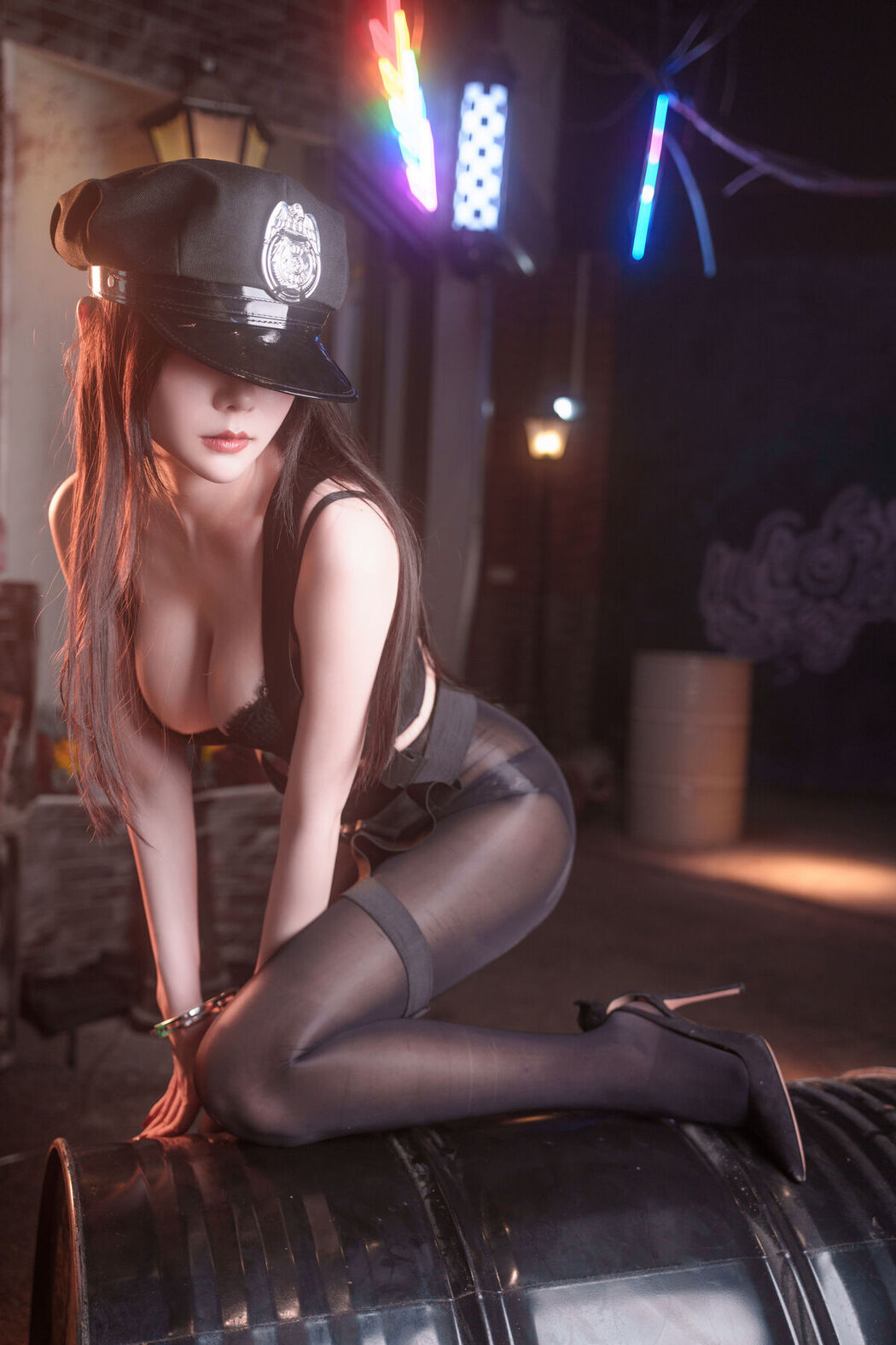 Coser@香草喵露露 &#8211; 2023年11月舰长 女警