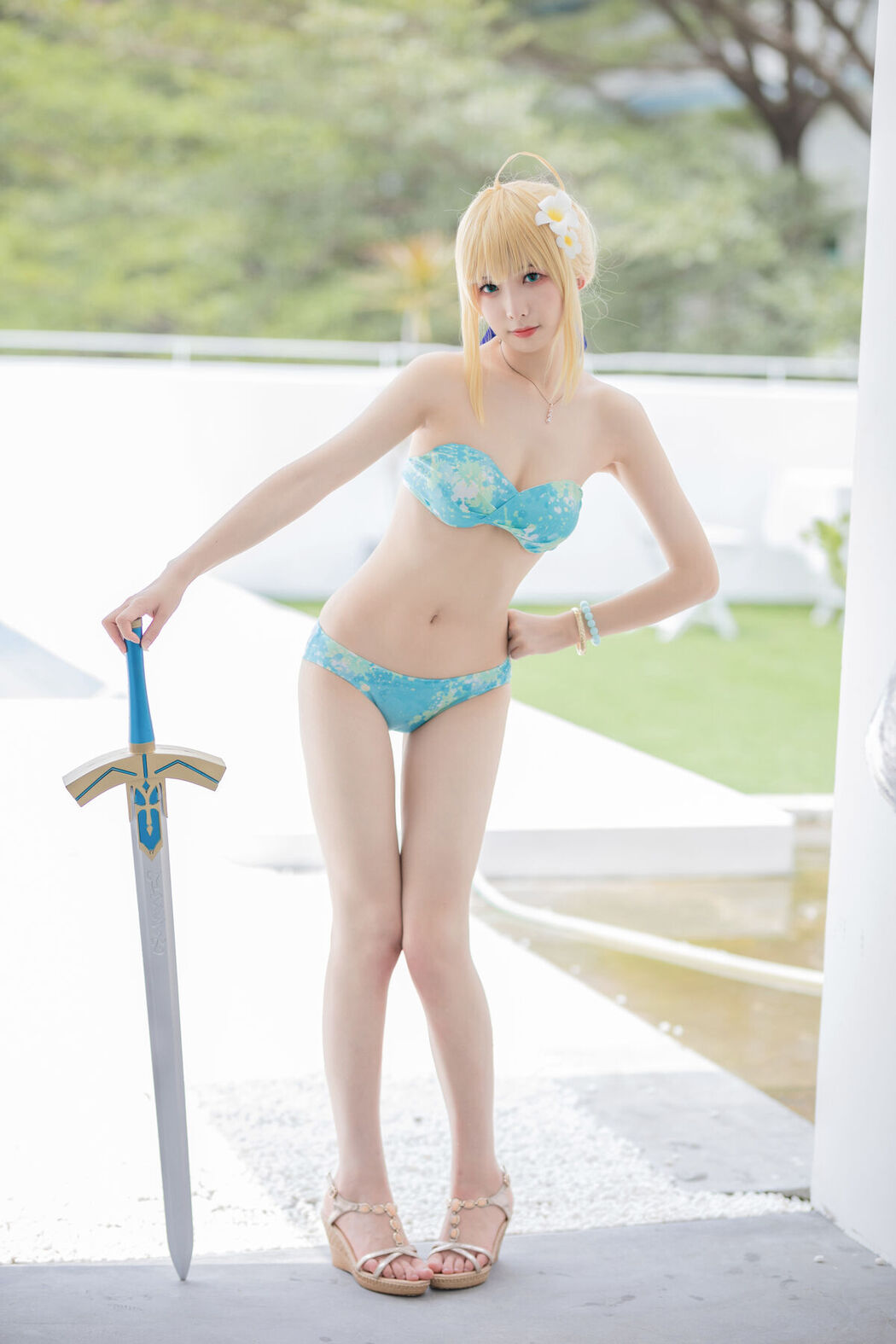 Coser@封疆疆v &#8211; saber水着