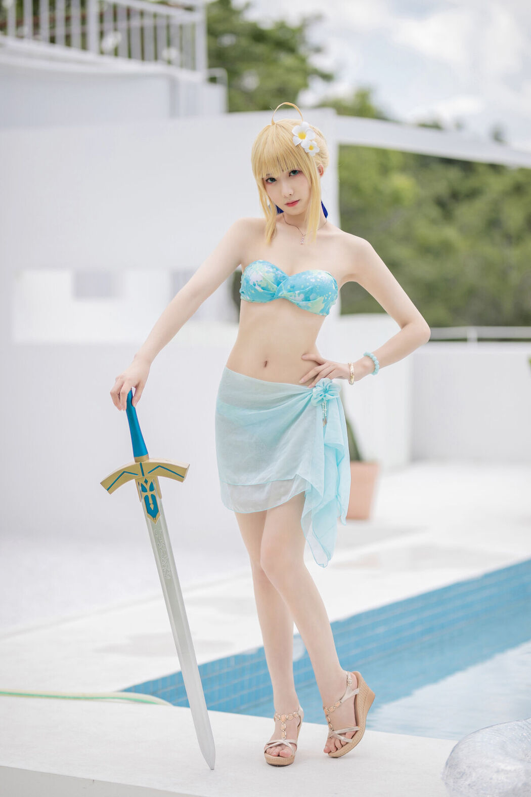 Coser@封疆疆v &#8211; saber水着