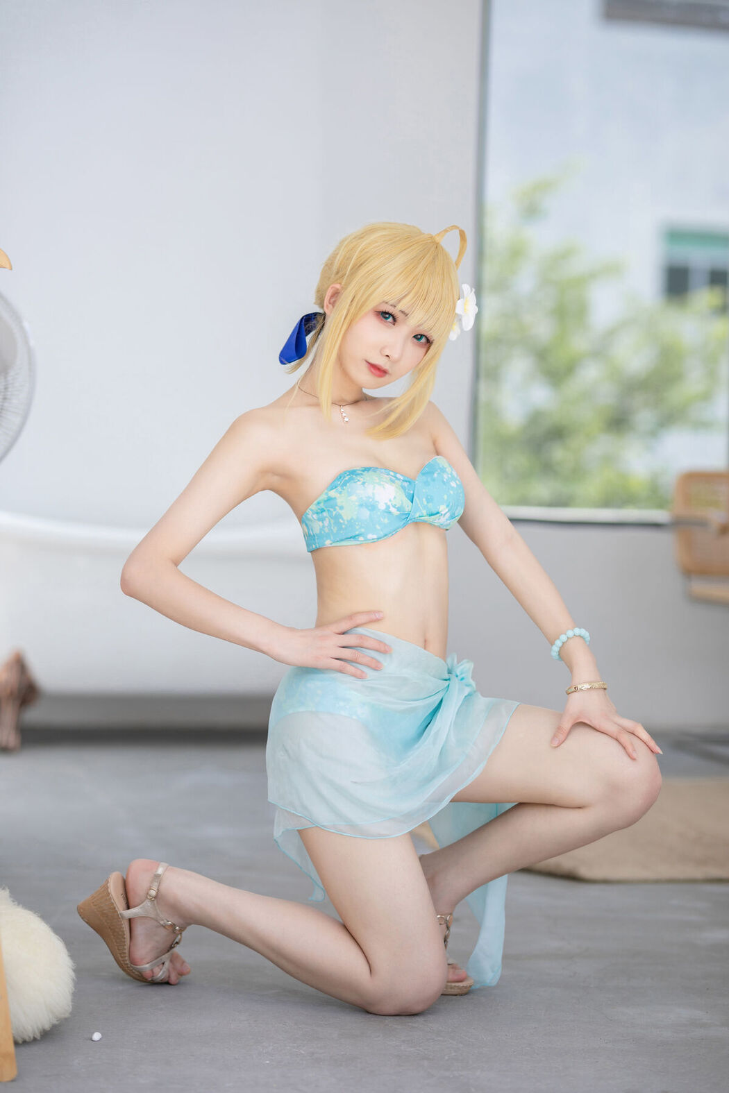 Coser@封疆疆v &#8211; saber水着