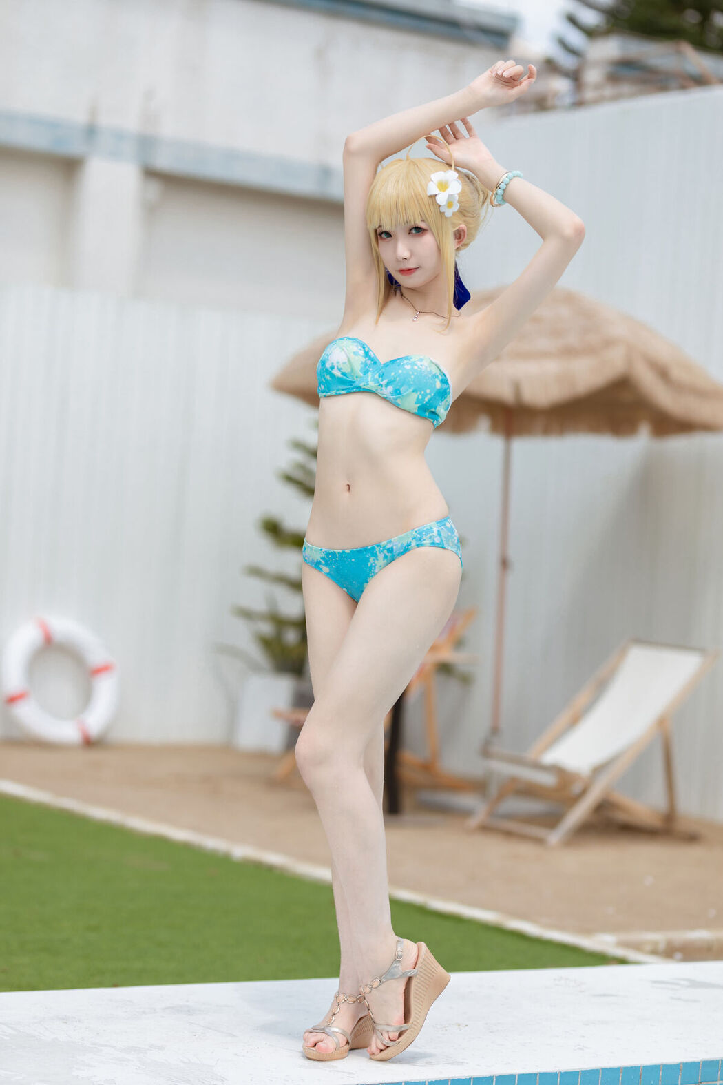 Coser@封疆疆v &#8211; saber水着