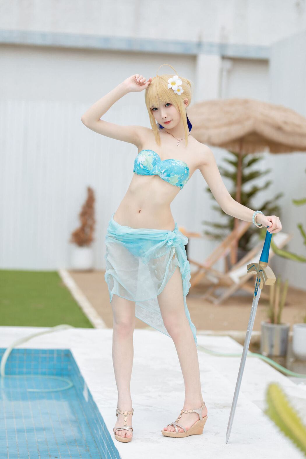 Coser@封疆疆v &#8211; saber水着