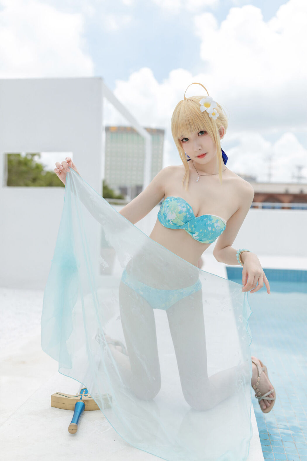 Coser@封疆疆v &#8211; saber水着