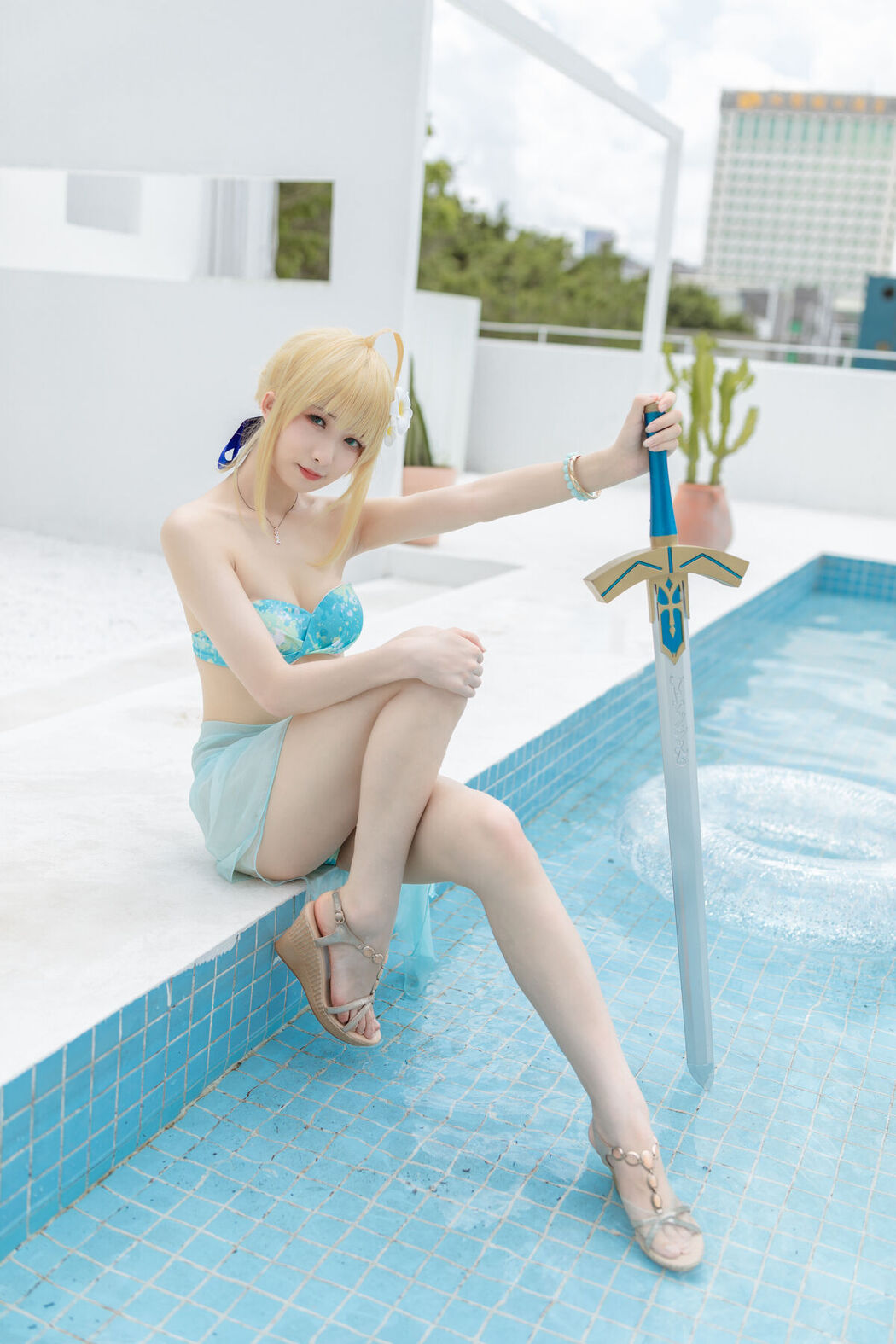 Coser@封疆疆v &#8211; saber水着