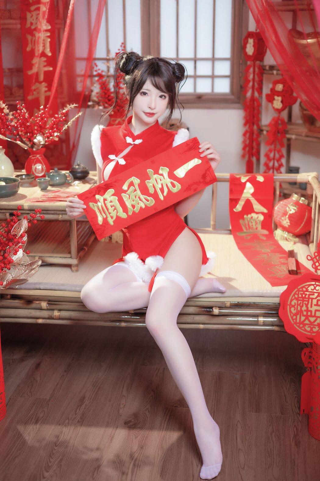 Coser@清水由乃 &#8211; 新年旗袍