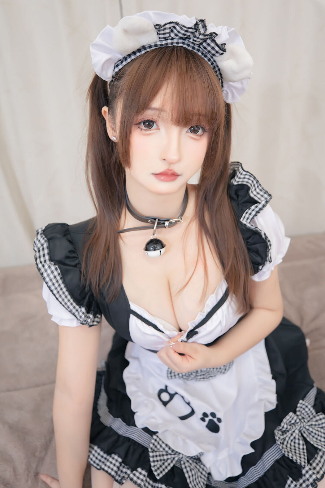 Coser@神楽坂真冬 – 足尖女仆 Cover Photo
